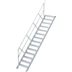 Euroline 510 Treppe 45° 1000mm Stufenbreite von euroline