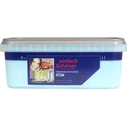 Wilckens Innenwandfarbe Lagunen Blau matt 1 l – Hochdeckend und emissionsarm - Farben – Intensive Farbkraft und höchste Deckkraft für kreative Wandgestaltungen im Innenbereich. Ideal für Raufaser und Gips, spritzarm und einfach zu verarbeiten.