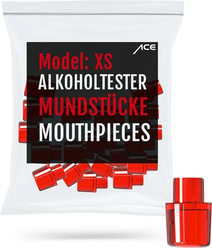 Original ACE Mundstücke für ACE XS Tester hygienisch einzeln verpackt 25 Stk.