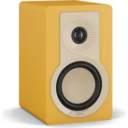 Dali KUPID HiFi-Kompaktlautsprecher, Golden Yellow - Kompakte Hi-Fi-Lautsprecher mit beeindruckendem Klang und stilvollem Design, ideal für audiophile Einsteiger. Erleben Sie raumfüllende Bässe und kristallklare Höhen in jedem Raum.