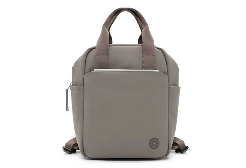 SURI FREY Cityrucksack SFY Besty, taupe 900 - Freizeitrucksäcke für Damen, stylisch aus Neopren mit praktischer Innentasche und Reißverschluss für optimale Organisation.