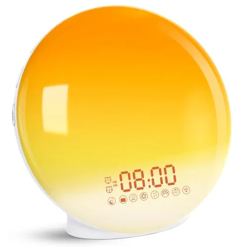 Cadrim Tageslichtwecker – Sonnenaufgangs- & Sonnenuntergangssimulation