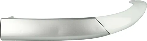vhbw Türgriff kompatibel mit Beko K6360F-HC, K6360-HC, K6370FNFE-HC, K6330-HC, K6340NF-HC, K6330ESV-HC Kühlschrank Grau Weiß