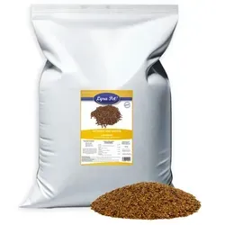 Lyra Pet® Leinsamen 20 kg - Naturbelassenes Vogelfutter - Vogelfutter für Haus- und Wildtiere, reich an Omega-3-Fettsäuren und Ballaststoffen, ideal für gesunde Haut und Gefieder.