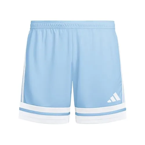 adidas Unisex Kids SQUADRA25 Short Kids, Team Light Blue/White, 5-6 Years