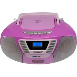Blaupunkt B 120 VL - Tragbarer Kinder CD Player mit Bluetooth, Kassettenrekorder und Hörbuchfunktion, vielseitig und perfekt für unterwegs