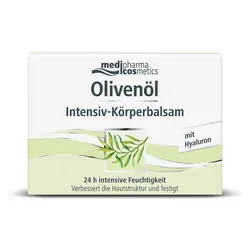 medipharma cosmetics Olivenöl Intensiv-Körperbalsam 250 ml - Arzneimittel für intensive Hautpflege, spendet Feuchtigkeit und schützt die Haut mit hochwertigem Olivenöl.