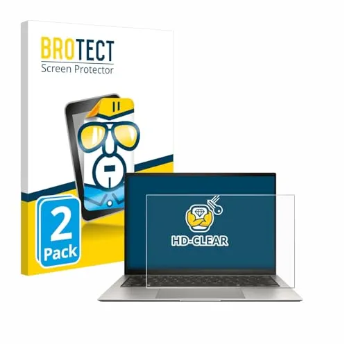 BROTECT (2 Stück Schutzfolie für ASUS ZenBook S 13 OLED UX5304 Displayschutz Folie Ultra-Klar