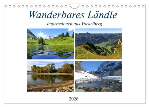 Manfred Kepp | Wanderbares Ländle - Impressionen aus Vorarlberg (Wandkalender...