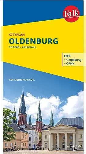 Falk Cityplan Oldenburg 1:16.000
