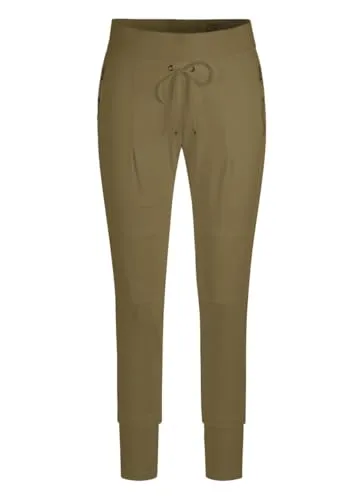 Raffaello Rossi Candy Hose - Dark Forest, Größe 34 - Elegante Raffaello Rossi Hose in Dunkelgrün, Größe 34. Ideal für stilvolle Anlässe, bietet sie besten Tragekomfort und eine perfekte Passform.