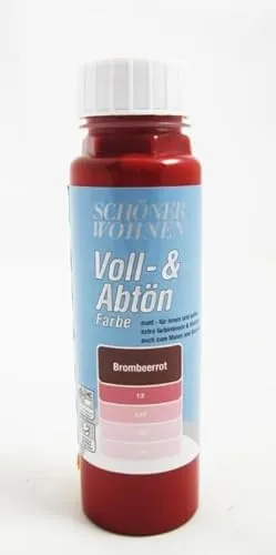 Voll- und Abt?nfarbe Brombeerrot 250 ml
