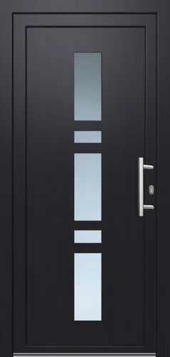 Panto Haustür Modell SMK 017 DIN rechts weiß/anthrazit 110 x 210 cm