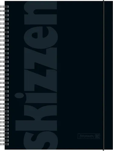 BRUNNEN Skizzenbuch A4 48 Blatt - Ideal für Kreative - Das BRUNNEN Skizzenbuch A4 mit 48 Blatt bietet viel Platz für Ihre kreativen Ideen. Ideal für Zeichnungen, Skizzen und Notizen. Perfekt für den Einsatz in Schule und Freizeit.