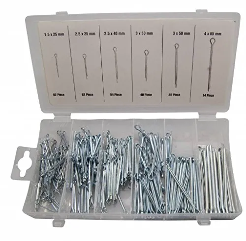 Splinte 300tlg. Sortiment 25-65mm Splint Sicherungsstifte