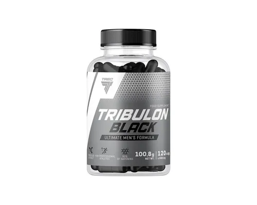 TREC Nutrition Trec Nutrition TRIBULON BLACK Tribulus 95% Saponine 120 Kapseln Kapseln, 120 St., 100,8 g, Standardisiert auf 95 % Saponine.