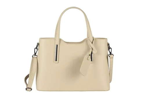 ITALYSHOP24 Schultertasche Made in Italy Damen echt Leder Henkeltasche Shopper Lederhandtasche, Italienische Umhängetasche Cross Over Body Hobo Bag, Premium Qualität