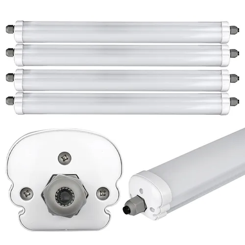 LED Wannenleuchte 4320lm - Feuchtraumlampe für Keller und Werkstatt - Lampen für Industrie und Garage, ideal für Feuchträume mit IP65 Schutzart. Brilliante 4320 Lumen für optimale Ausleuchtung – perfekt für jeden Arbeitsplatz!