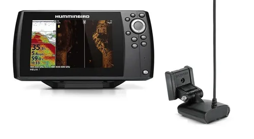 Humminbird Fischfinder HELIX 7 CHIRP SI GPS G4 mit Geber XNT 9 HW SI Echolot