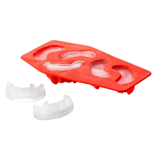 Eiswürfelform Silikon 3D Eis Cocktail Party Bar Gehirn Pistole Vampir Hai Lustig
