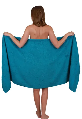 Betz Saunatuch Palermo XXL 80 x 200 cm - Saunahandtücher aus 100% Baumwolle, flauschig weich und saugstark für höchsten Komfort. Waschbar bei 60°C, ideal für Sauna und Wellness.