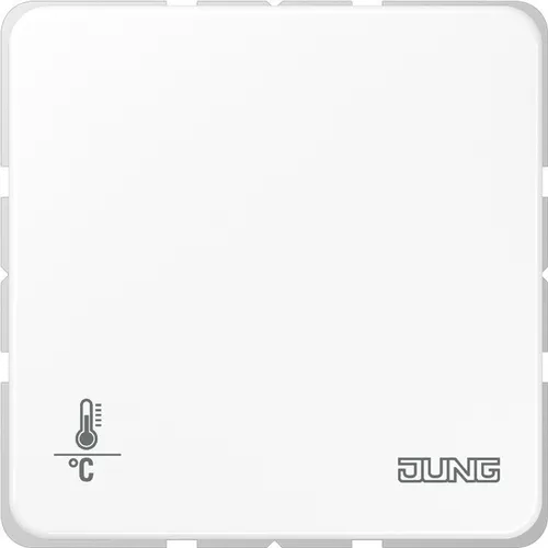 KNX Objektregler CD 500 & CD plus, alpinweiß von Jung KNX Bussystem-Raumtemperaturregler