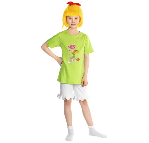 Metamorph Kostüm Bibi Blocksberg - Kinderkostüm für Fasching - Kostüm für Kinder in Größe 110/116, perfekt für die Faschingsparty und bringt die magische Welt von Bibi Blocksberg zum Leben.