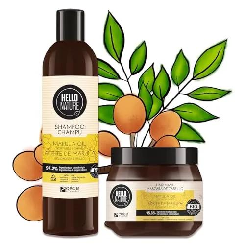 P-Beauty Naturkosmetik Marula Öl Haarpflege Set – Shampoo & Haarmaske für geschädigtes Haar - Das P-Beauty Marula Öl Haarpflege Set bietet sanfte Reinigung und intensive Pflege für trockenes Haar. Mit natürlichen Inhaltsstoffen sorgt es für Glanz und verbesserte Kämmbarkeit – ideal für eine bewusste Pflegeroutine.