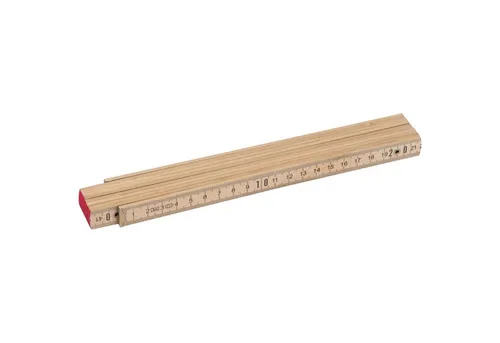 Easy Gifts Zollstock 3x Zollstock / Gliedermaßstab / 2m / aus Holz