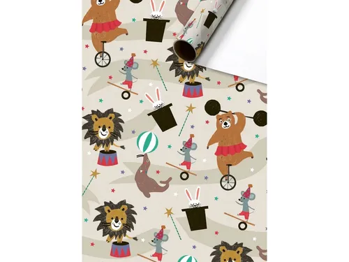 GESCHENKPAPIER in blau von Stewo