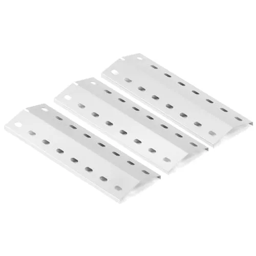 36,5 x 12cm Edelstahl Universal Brennerabdeckung für Enders Chicago 3, Enders Boston Pro 3K, flammenabdeckung Ersatzteile für Enders Boston 6 Kr Turbo, Tepro 3561, Barbecook Brahma 4.0, 3 Stück