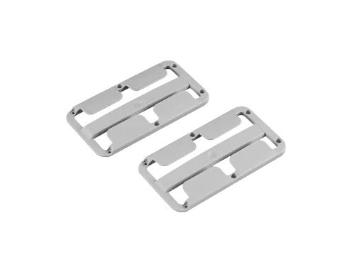 Froli Stielglashalter 2-er Set lichtgrau - Praktisches 2-er Set für den sicheren Einschub von Stielgläsern, ideal für Schränke und Regale. Sorgt für Ordnung in der Küche und schützt Gläser während der Fahrt.