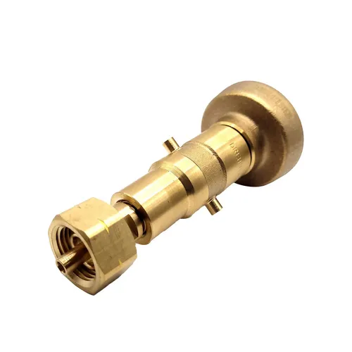 LPG GPL DISH & Bajonett Adapter M22 zum Nachfüllen europäischer Gasflaschen