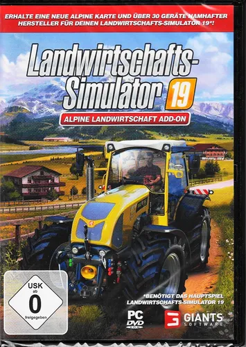 Landwirtschafts-Simulator 19: Alpine Landwirtschaft Add-On - PC - Neu & OVP