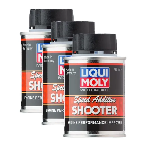 Liqui Moly 3x 3823 Motorbike 2T 4T Speed Shooter Additiv Motorrad 80ml