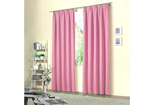 heimtexland Verdunkelungsvorhang in pink von Heimtexland
