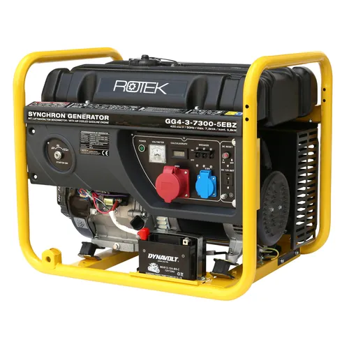 Stromerzeuger 7kVA Stromaggregat 400V (230V) Notstrom Generator Benzin 3 Phasen