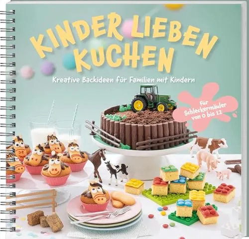 Kinder lieben Kuchen: Kreative Backideen für Familien - Freizeit, Haus & Garten. Entdecken Sie zauberhafte Rezepte für Geburtstagskuchen und zuckerfreie Snacks, perfekt für kleine Schleckermäuler von 0 bis 12 Jahren!
