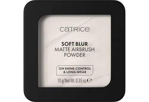 Catrice Puder SOFT BLUR MATTE AIRBRUSH POWDER, 3-tlg., mattierendes Puder mit 12h-Glanz-Kontrolle und 12h-Halt