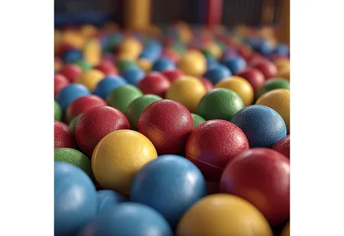 ecosa Bällebad-Bälle EO-1091 - 1000 Stück farbenfrohe Bälle - Babybälle Set mit 1000 CE-zertifizierten Bällen (ø 6 cm) in 4 leuchtenden Farben, schadstofffrei und ideal für drinnen und draußen. Fördert motorische Fähigkeiten und sorgt für stundenlangen Spielspaß!