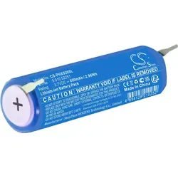 TECHTEK Akku Kompatibel mit [Oral-B] 10000, 3765, 3766, 3767, 3771, 7000, 8000, 9000, Genius X, Smart 6000, für [Philips] DiamondClean, EasyClean, E - Blau