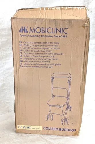 Mobiclinic® Rollator Coliseo mit Einkaufstasche