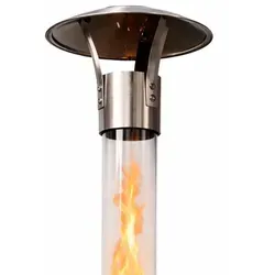 GARDENFLARE Feuerrohr Funkenfänger – Edelstahl Aufsatz für sicheres Heizen
