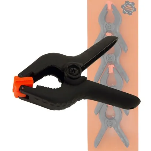 Klebeklammern Kunststoff 10cm 4er Set