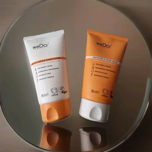 weDo Rich & Repair Conditioner 75ml & Moisture & Shine Mask 75ml –Haarpflege Set