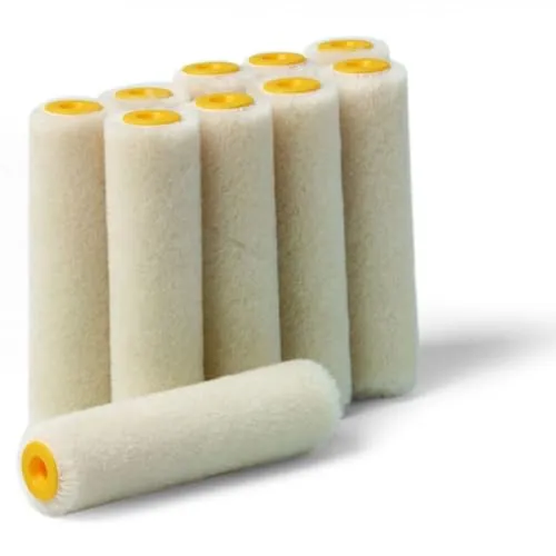 DD Composite Lackwalzen Velour Sets solide Farbwalze für ein perfektes Oberflächen-Finish lösemittelbeständig Flor 4mm, Variante:100mm (10 Stück)