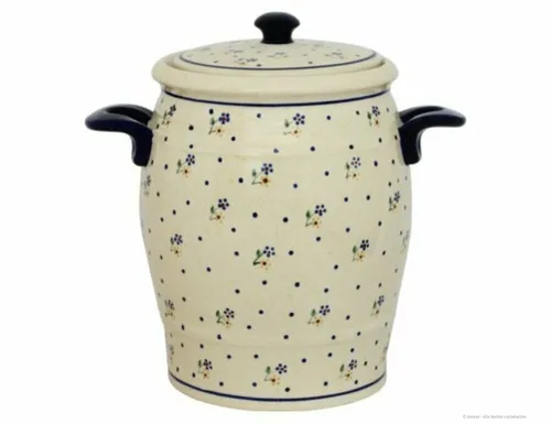 Bunzlauer Keramik Einmachglas 4,2L Rumtopf in gelb von Bunzlauer Keramik