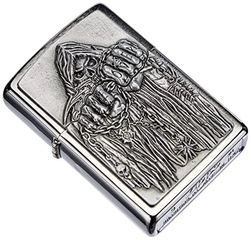 Zippo Feuerzeug Game Over in silber von Zippo