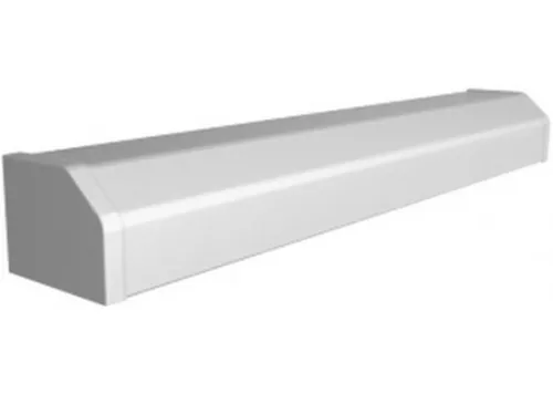 Striebel John 2CPX044051R9999 Abdeckung - 150 x 800 x 110 mm, robuste Rangierblende in Weiß für optimalen Schutz der Leitungen