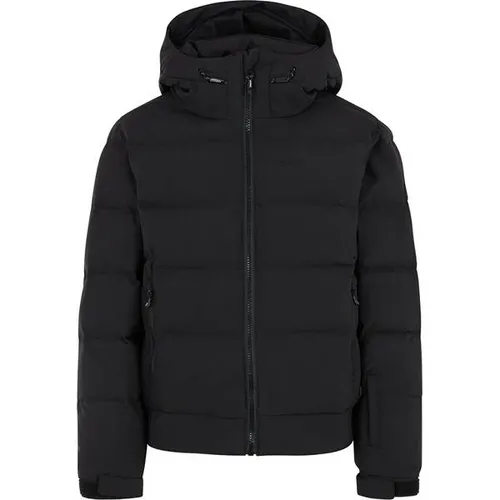 Protest Kid's Prteliny Snowjacket - Warme Skijacke für Kinder - Funktionsjacke in Schwarz, Größe 104; winddicht, isolierend und wasserdicht mit Schneefang und Daumenschlaufen - ideal für Ski und Snowboard.